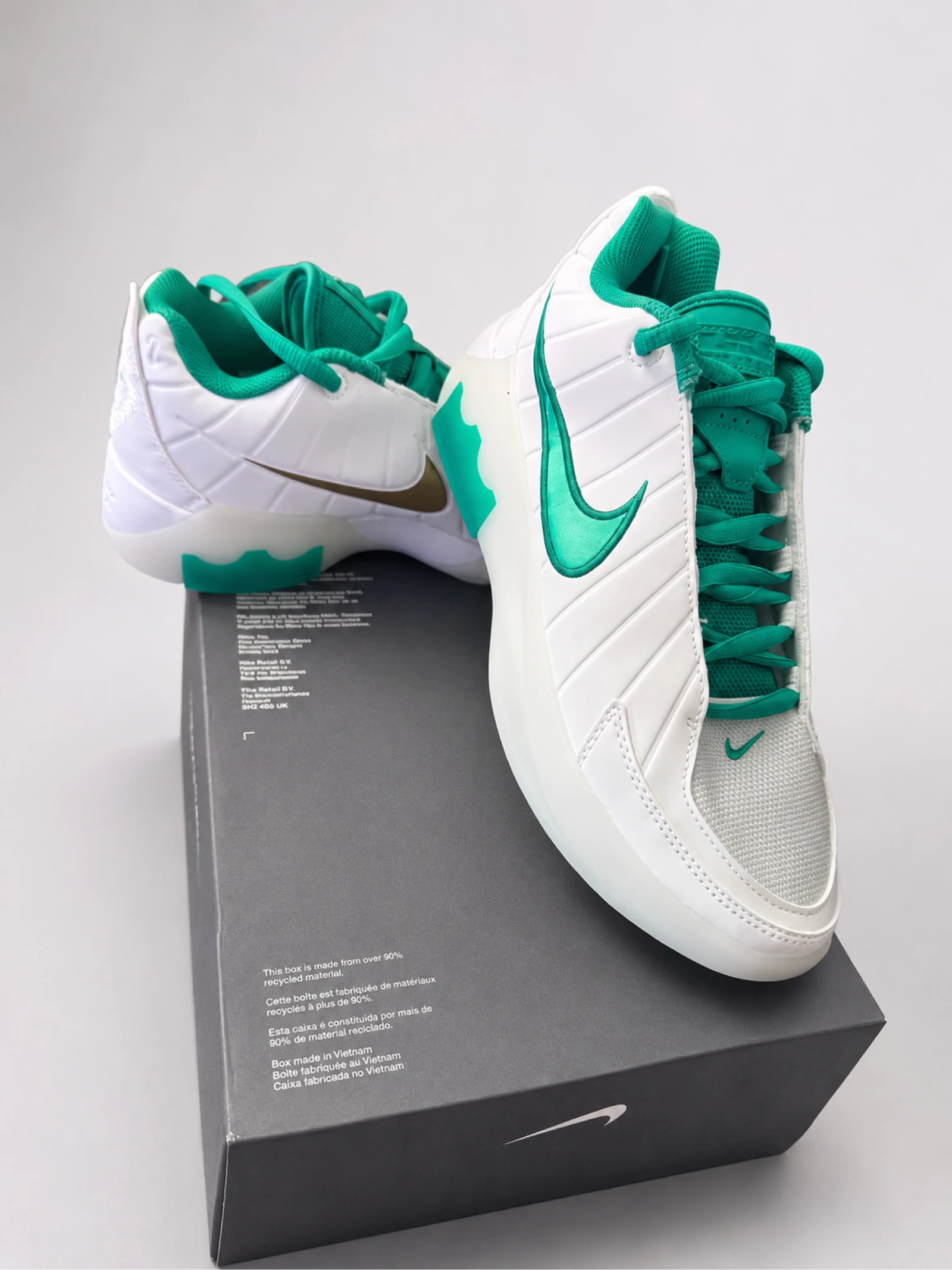 Nike LeBron Witness Blanc / Vert – Avec boîte